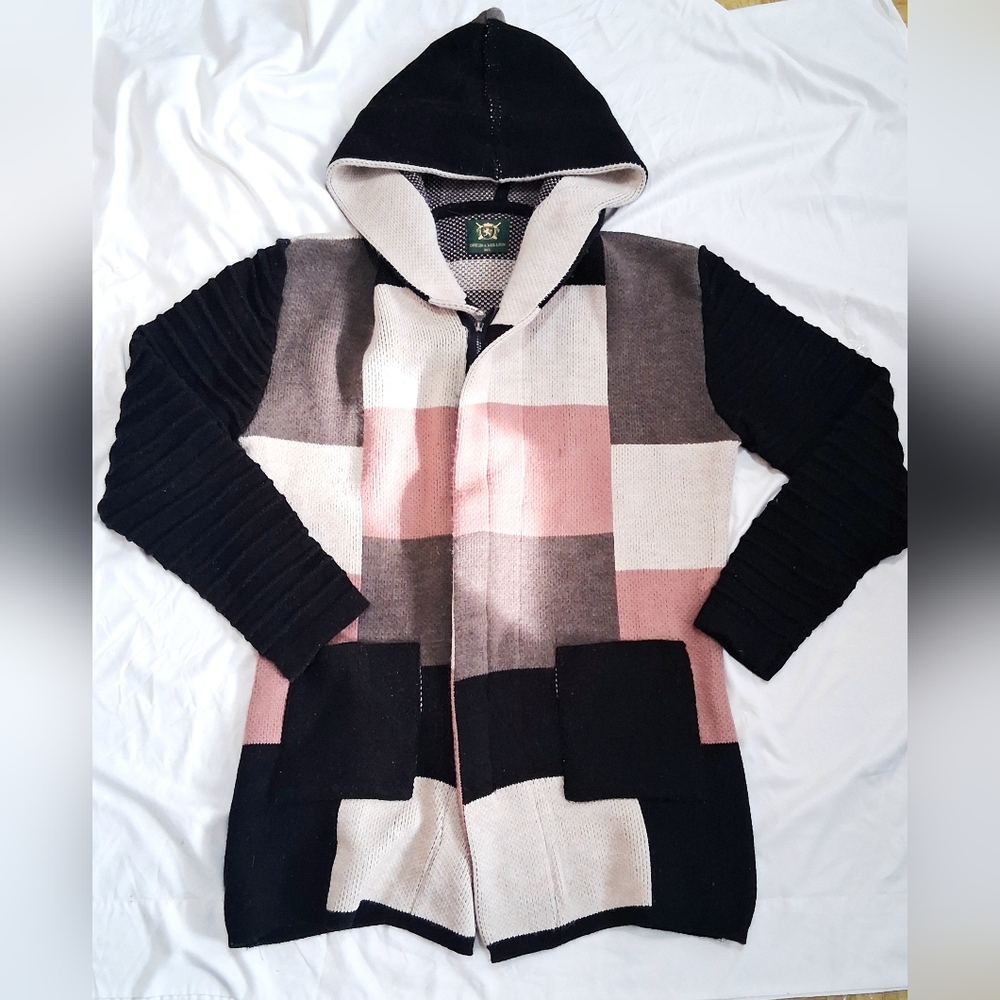 One In A Million Men's Heavy Soft Nuetral Cardigan In Size 3XL